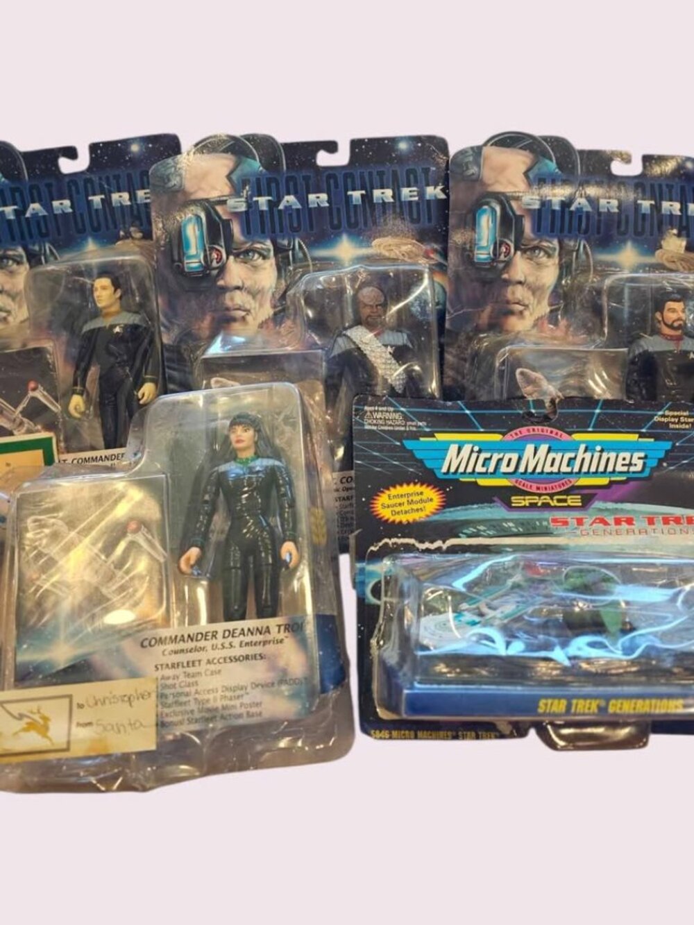 A Lot Of 5 - New Vintage Star Trek Figures